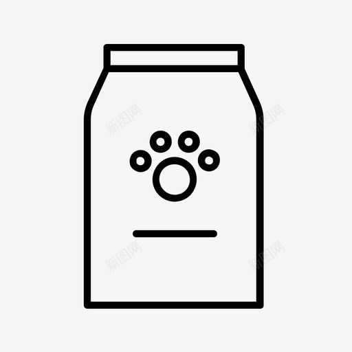 宠物食品狗粮小狗图标svg_新图网 https://ixintu.com 宠物 宠物食品 小狗 小狗食品 狗粮
