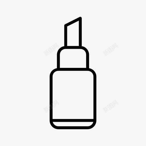 口红美容电子商务图标svg_新图网 https://ixintu.com 化妆 口红 电子商务 电子商务UI 美容