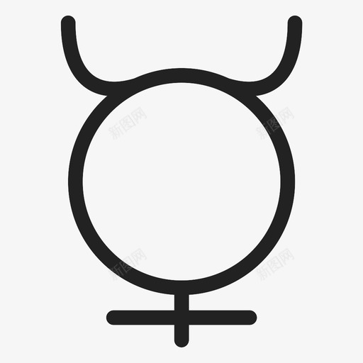 行星-水星svg_新图网 https://ixintu.com 行星-水星