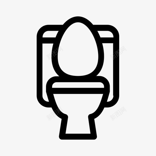 卫生间家具和家居装饰图标svg_新图网 https://ixintu.com 卫生间 家具和家居装饰