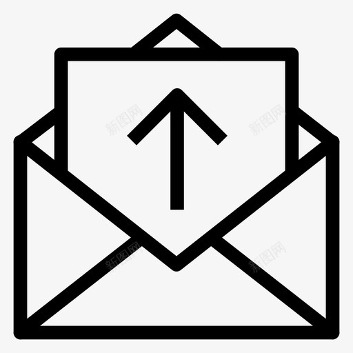 电子邮件联系人信件图标svg_新图网 https://ixintu.com 上载 信件 消息 电子邮件 电子邮件线路 联系人