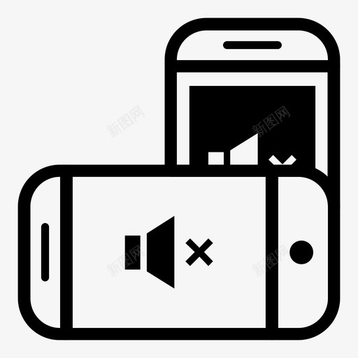 智能手机音量静音样机智能手机样机2图标svg_新图网 https://ixintu.com 智能手机样机2 智能手机音量静音 样机