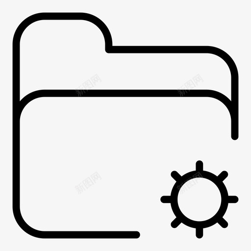 文件夹设置编辑选项图标svg_新图网 https://ixintu.com 文件夹设置 文件文档大纲 编辑 选项 首选项