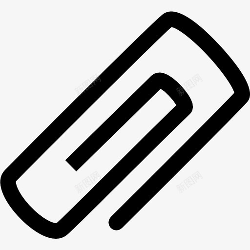 附件夹子纸张图标svg_新图网 https://ixintu.com 夹子 纸张 附件
