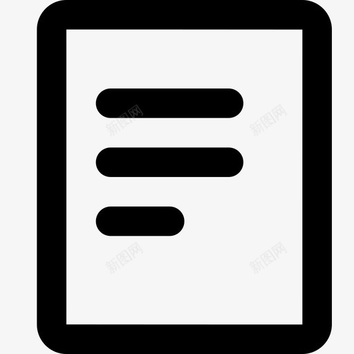 银行对账单账户汇总收据图标svg_新图网 https://ixintu.com 收据 表格 账户汇总 银行4像素笔划48x48像素 银行对账单