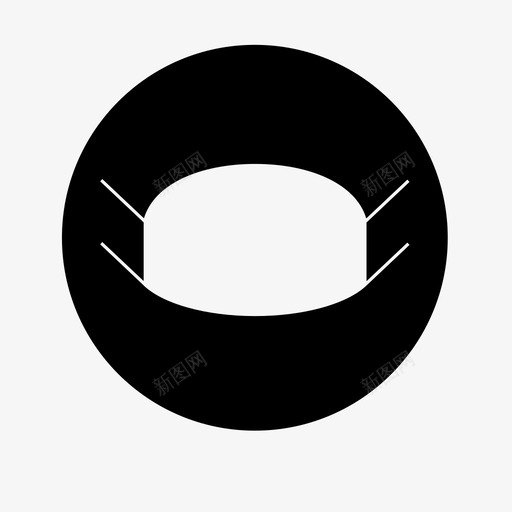 口罩1svg_新图网 https://ixintu.com 口罩1