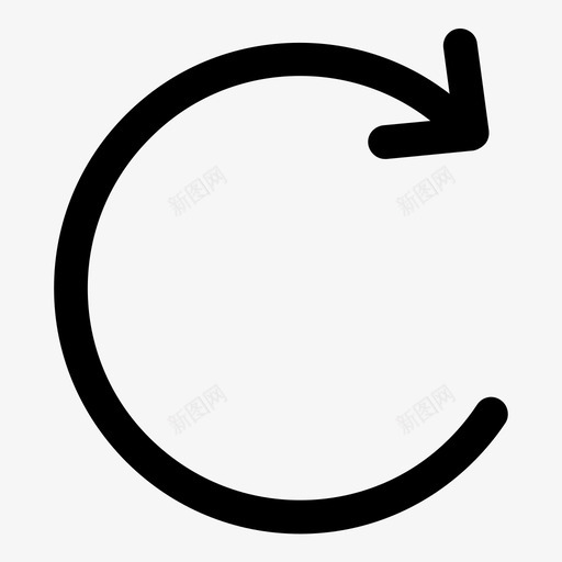 重复箭头箭头重复图标svg_新图网 https://ixintu.com 循环 箭头 箭头重复 线性正方形 重复