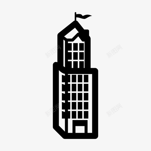 建筑物银行政府图标svg_新图网 https://ixintu.com 住宅 博物馆 建筑物 政府 机构 银行
