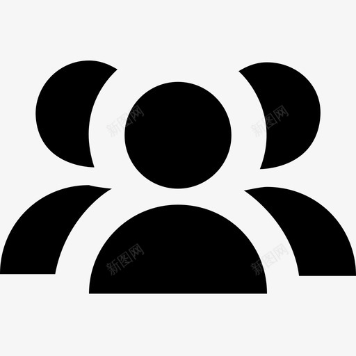 团队向量图标协作组svg_新图网 https://ixintu.com 协作 团队向量图标 搜索引擎优化和数字营销图标包 管理 组 组织