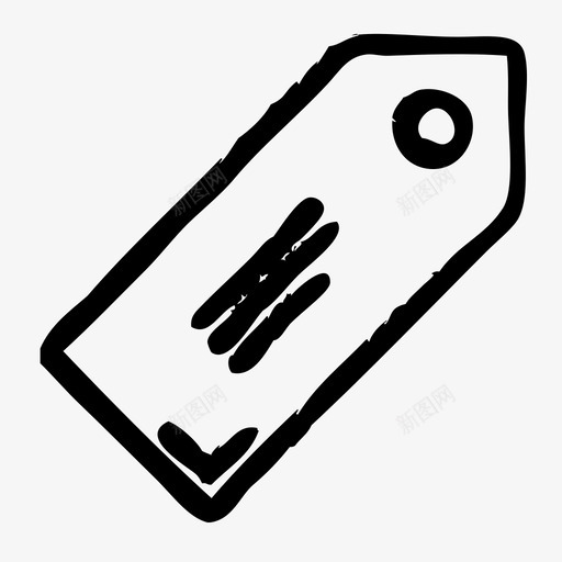 标签代理营销图标svg_新图网 https://ixintu.com 代理 在线 搜索引擎优化 标签 网络 草图2 营销