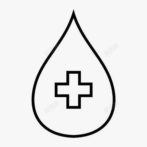 水滴iconsvg_新图网 https://ixintu.com 水滴icon