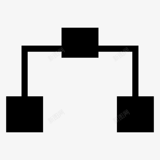 网络连接互联网图标svg_新图网 https://ixintu.com 互联网 媒体 社交 网络 计算机硬件符号 连接