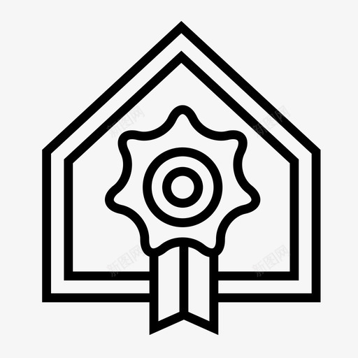 房地产奖建筑房地产图标svg_新图网 https://ixintu.com 建筑 房地产 房地产奖