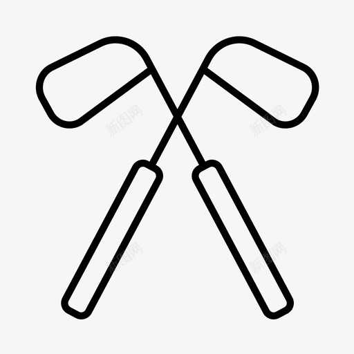 高尔夫运动生活方式图标svg_新图网 https://ixintu.com 生活方式 运动 退休 高尔夫