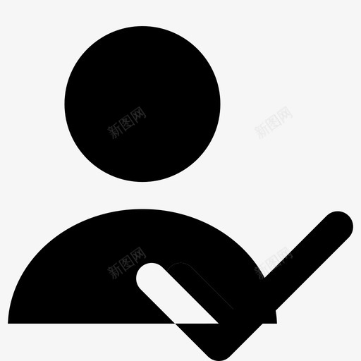 收货人svg_新图网 https://ixintu.com 收货人