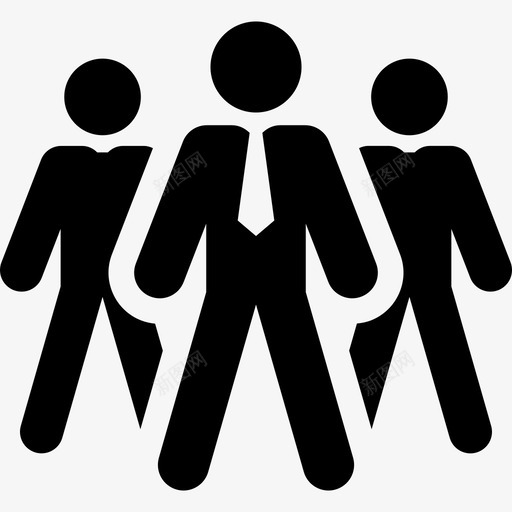 一群商人一群人一群办公室图标svg_新图网 https://ixintu.com 一群人 一群办公室 一群商人