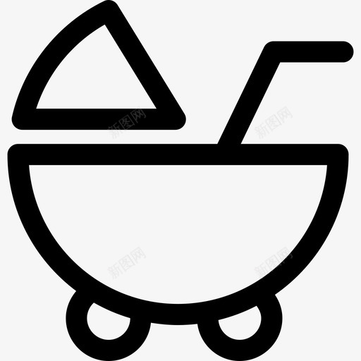 类目图标-母婴用品svg_新图网 https://ixintu.com 类目图标-母婴用品 母婴用品,手推车,婴儿车
