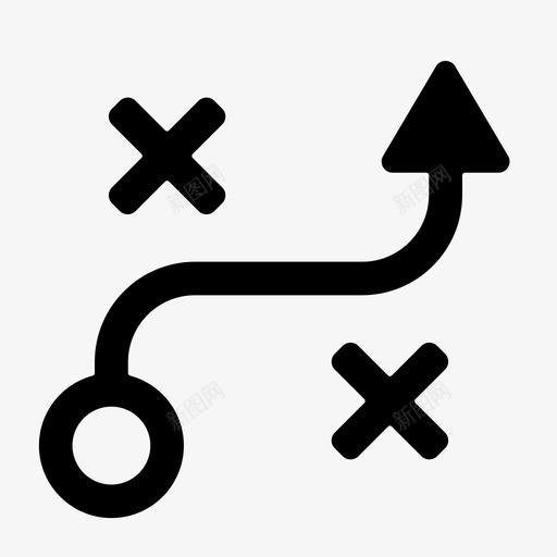 策略商业策略游戏策略图标svg_新图网 https://ixintu.com 体育策略 商业策略 游戏策略 目标 策略 营销和广告字形v01 营销策略