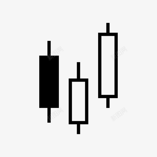 烛台图股票图标svg_新图网 https://ixintu.com 烛台图 股票