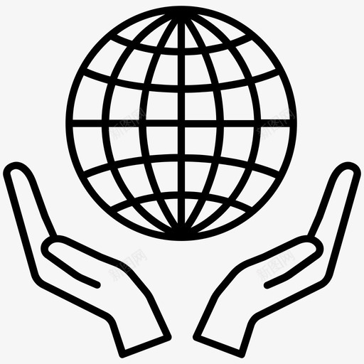 全球全球商业网络图标svg_新图网 https://ixintu.com 世界 全球 全球商业 网络