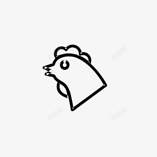 老母鸡svg_新图网 https://ixintu.com 老母鸡