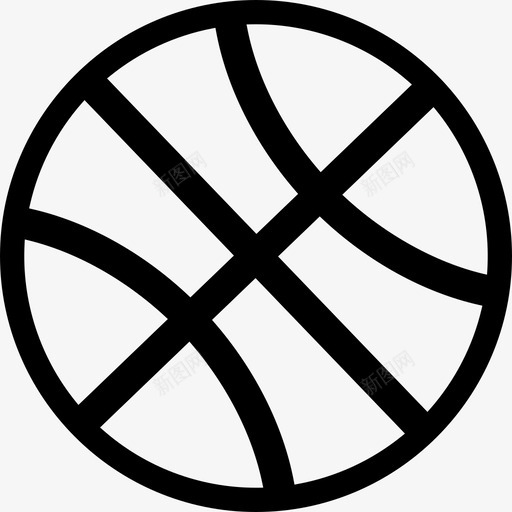 篮球体育poi活动大纲图标svg_新图网 https://ixintu.com poi活动大纲 体育 篮球