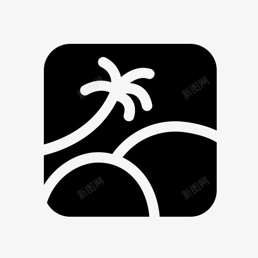 画廊艺术风景摄影图标svg_新图网 https://ixintu.com 多媒体 照片 画廊 艺术 风景摄影