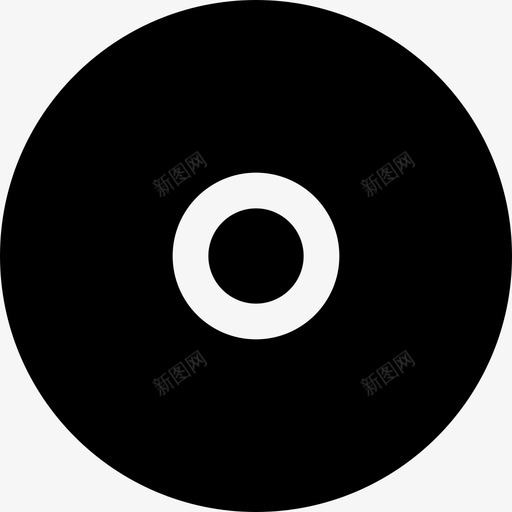 光碟储存图标svg_新图网 https://ixintu.com 储存 光碟