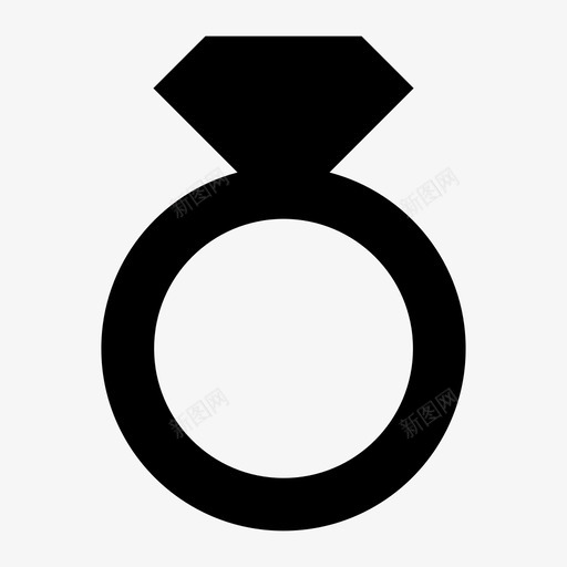 婚戒珠宝svg_新图网 https://ixintu.com 婚戒珠宝