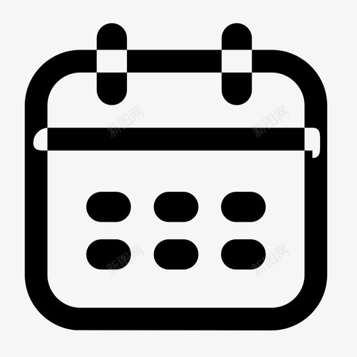 03-日期svg_新图网 https://ixintu.com 03-日期 图标