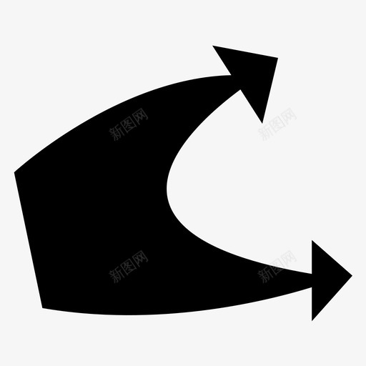 双箭头svg_新图网 https://ixintu.com 双箭头