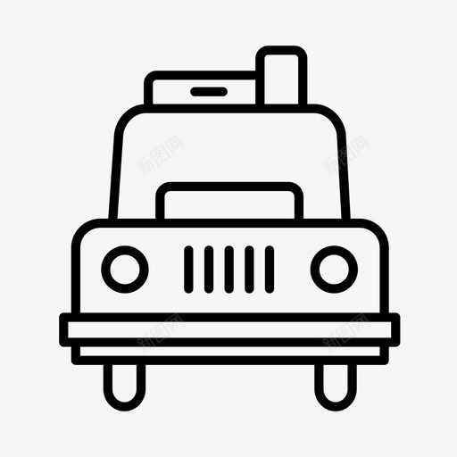 公路旅行探险观光图标svg_新图网 https://ixintu.com 公路旅行 探险 旅游 观光