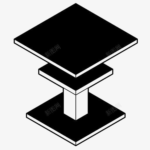 桌子晚餐吃图标svg_新图网 https://ixintu.com 午餐 吃 家具 晚餐 桌子 餐厅