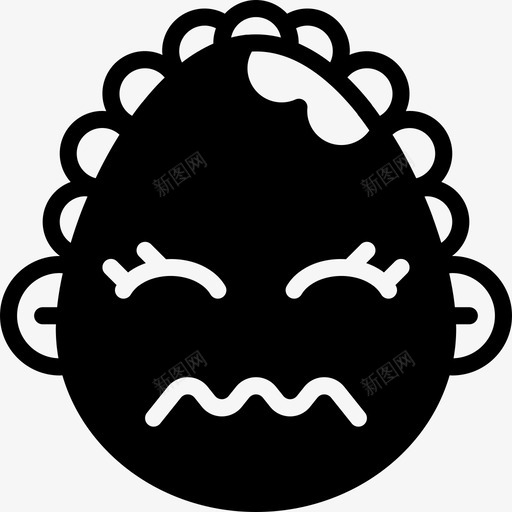 病态女婴表情图面部表情表情立体感图标svg_新图网 https://ixintu.com 病态女婴表情图 表情立体感 面部表情