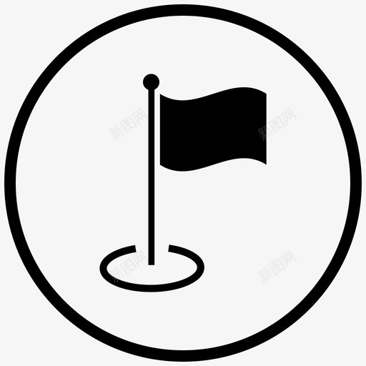 标志目的地报告图标svg_新图网 https://ixintu.com 开始 报告 标志 用户 目标 目的地 记事本
