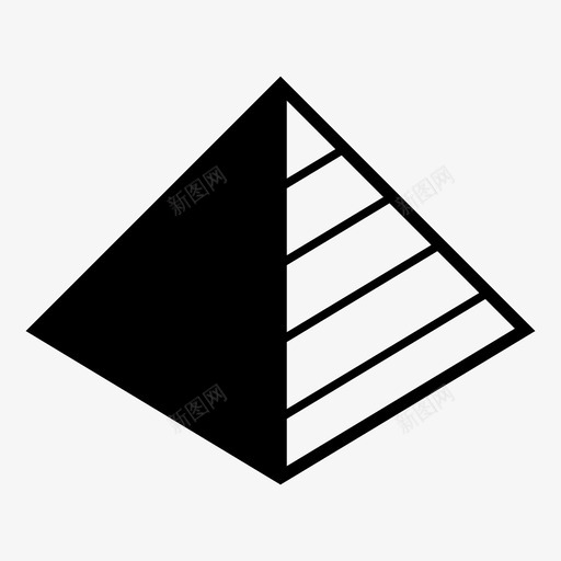 金字塔文化沙漠图标svg_新图网 https://ixintu.com 埃及 文化 旅游 沙漠 金字塔