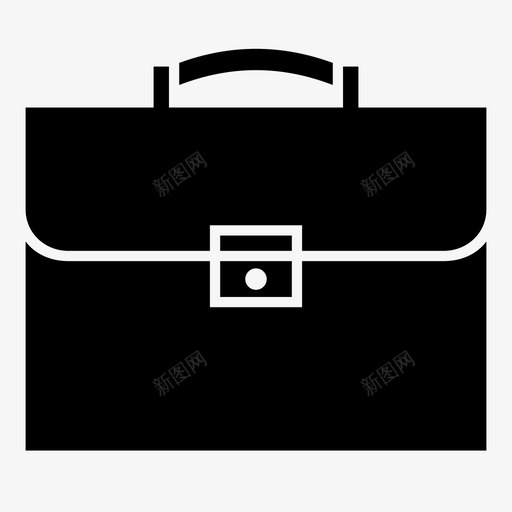 公文包包商业图标svg_新图网 https://ixintu.com 公文包 包 商业 商人 投资组合 搜索引擎优化