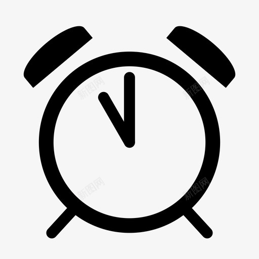 十一点小时图标svg_新图网 https://ixintu.com 11002300 十一点 小时 时间 闹钟