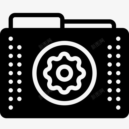 设置文件夹配置文档图标svg_新图网 https://ixintu.com 文件 文件夹和文件实体 文档 设置文件夹 配置