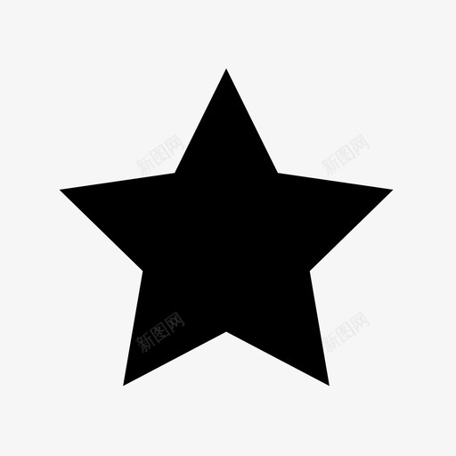 明星最爱费率图标svg_新图网 https://ixintu.com 形状 明星 最爱 评级 费率 闪耀