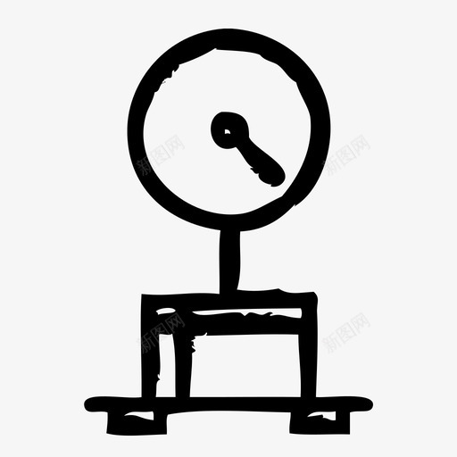 秤交货物流图标svg_新图网 https://ixintu.com 交货 物流 秤 草图2 运输