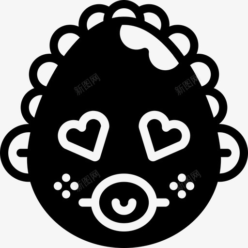 爱女婴表情图假人表情图立体表情图图标svg_新图网 https://ixintu.com 假人表情图 爱女婴表情图 立体表情图
