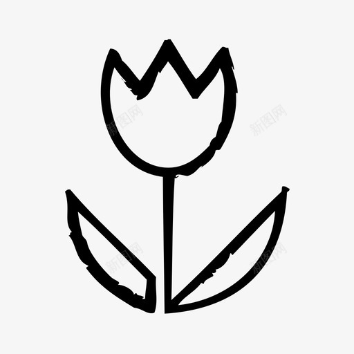 花照片摄影师图标svg_新图网 https://ixintu.com 图片 工作室 摄影 摄影师 照片 素描2 花