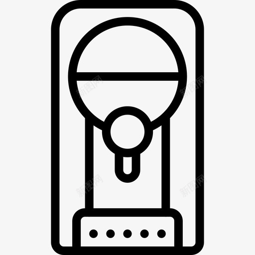 咖啡机自动售货机设备图标svg_新图网 https://ixintu.com 办公室 办公设备概述 咖啡机 自动售货机 设备