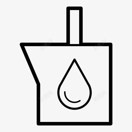 水桶液滴液体图标svg_新图网 https://ixintu.com 水 水桶 水桶第二卷 水罐 液体 液滴