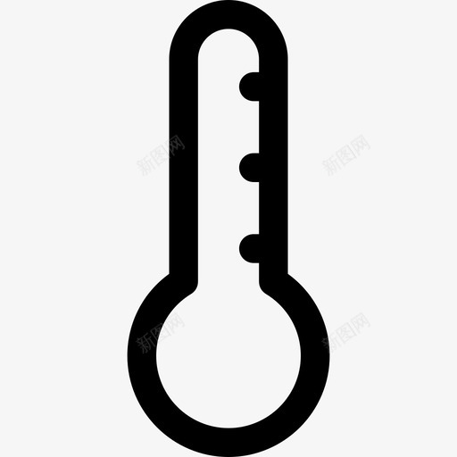 水银温度计接口通用用户界面图标svg_新图网 https://ixintu.com 接口 水银温度计 通用用户界面
