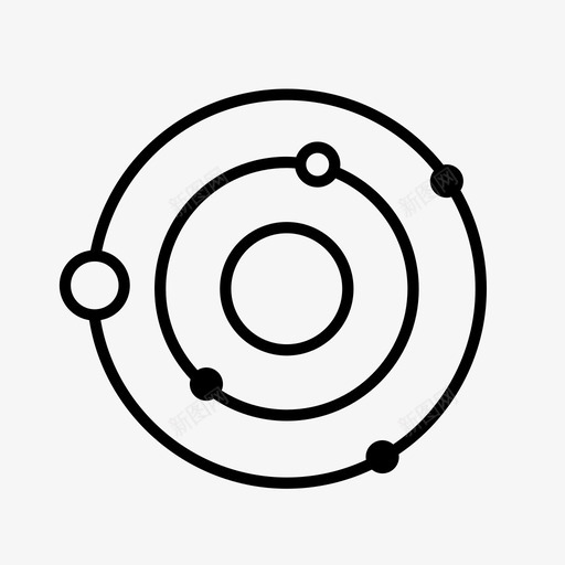 太空占星术科幻图标svg_新图网 https://ixintu.com 占星术 太空 太阳系 科幻