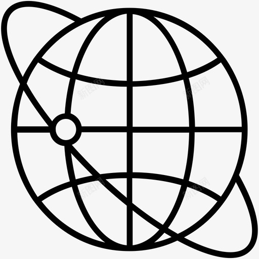 全球解决方案星球方案图标svg_新图网 https://ixintu.com 全球解决方案 技巧 方案 星球 网页设计和开发平面线图标