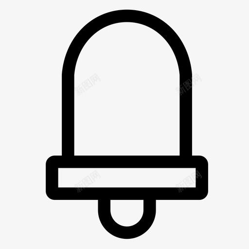 铃声通知基本用户界面图标svg_新图网 https://ixintu.com 基本用户界面 通知 铃声