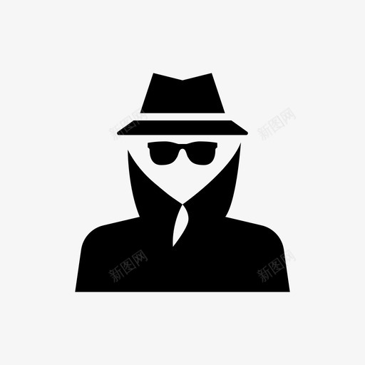 特务侦探间谍图标svg_新图网 https://ixintu.com 侦探 特务 特工 间谍